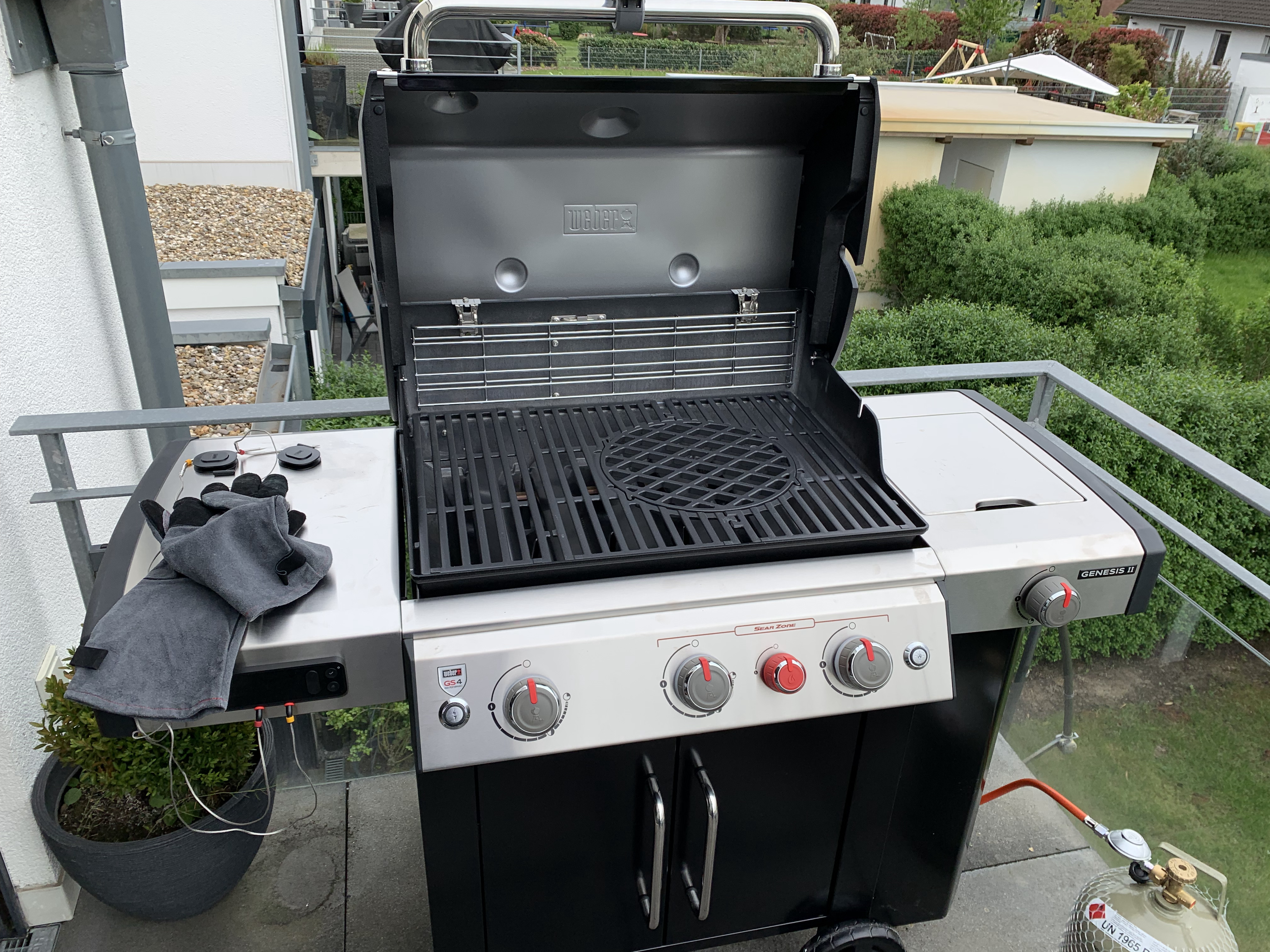 Freshly assembled Weber Genesis II EX-335